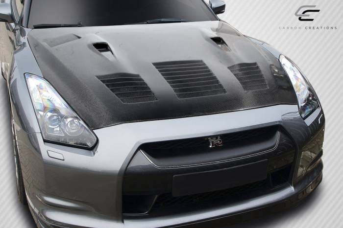 Nissan GTR GT2 Carbon Fiber Creations Body Kit- Hood 113863 thumbnail 2