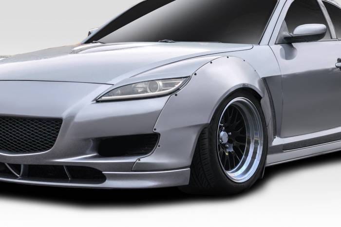 Mazda RX8 RBS Duraflex Front Fender Flares 114361 thumbnail 2
