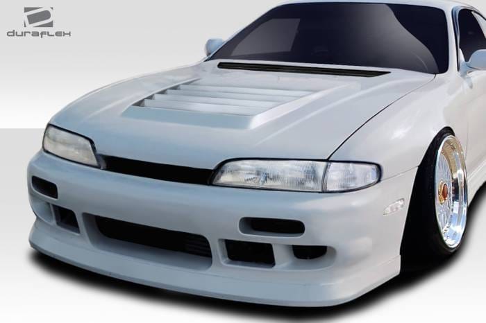 Fits Nissan 240SX D-Spec Duraflex Body Kit- Hood 114099 thumbnail 2