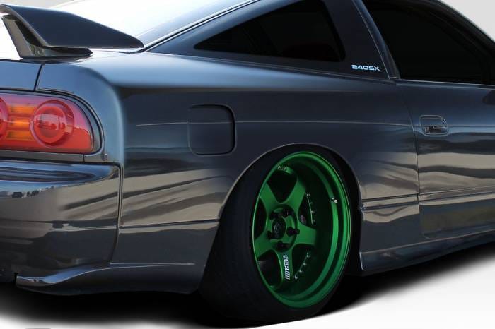 Nissan 240SX B Sport 70mm Duraflex Rear Fender Flares 114748 thumbnail 2