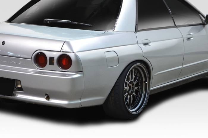 Nissan Skyline X Factor Duraflex 4 Pcs Rear Fender Flares 114756