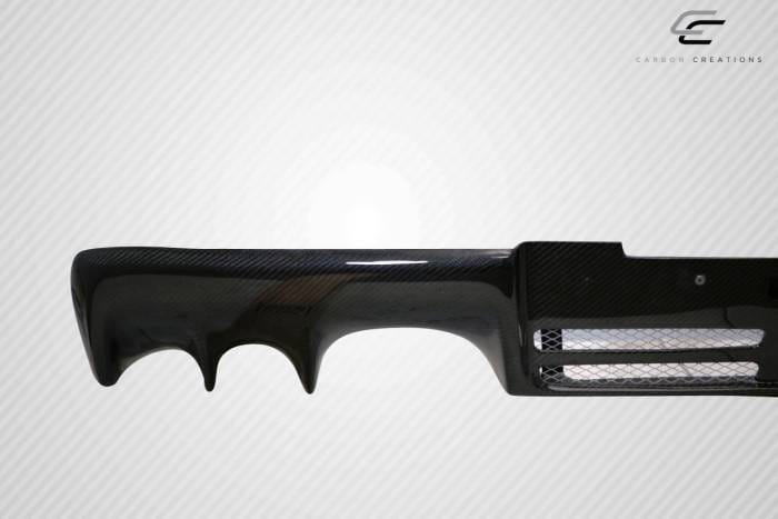 Mitsubishi Lancer OEM Look Carbon Fiber Rear Bumper Lip Body Kit 114414 thumbnail 3