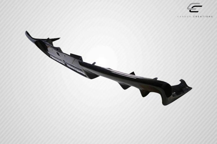 Mitsubishi Lancer OEM Look Carbon Fiber Rear Bumper Lip Body Kit 114414 thumbnail 5