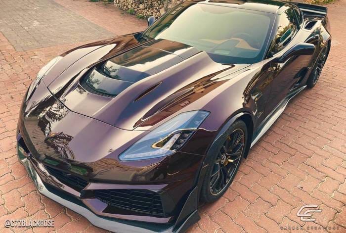 Chevrolet Corvette ZR1 Look Carbon Fiber Creations Body Kit- Hood 115300 thumbnail 3