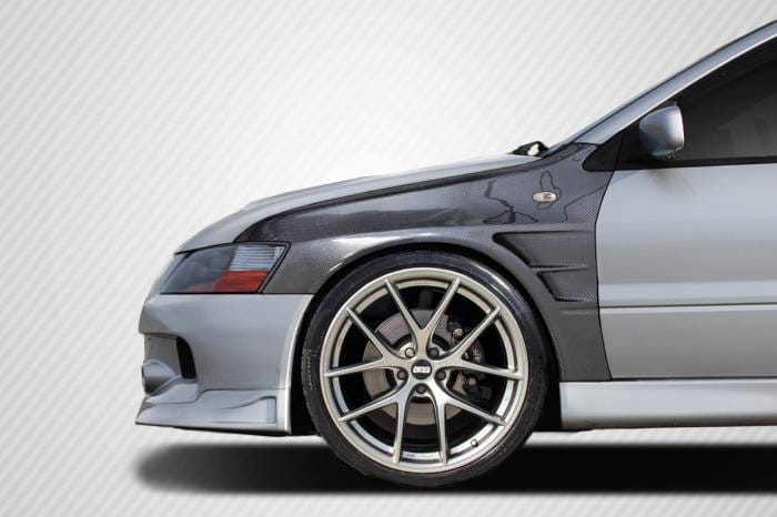 Mitsu Evolution C-Speed Carbon Fiber Creations Body Kit- Fenders 115307