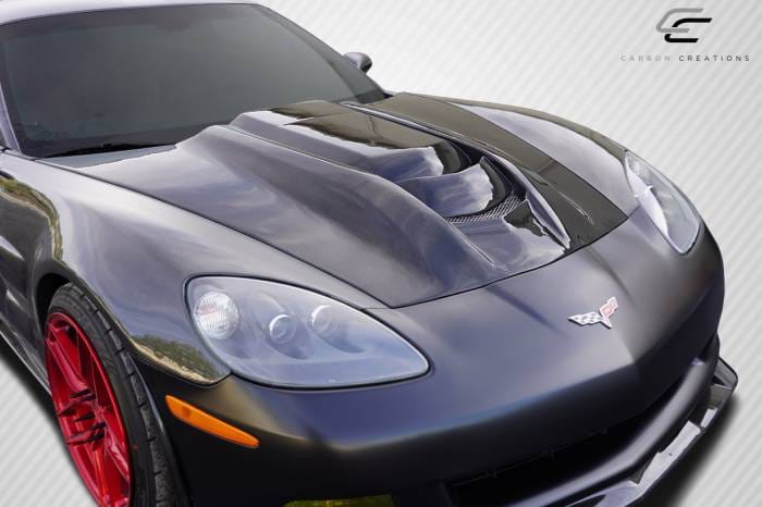 Chevrolet Corvette ZR1 V2 Carbon Fiber Creations Body Kit- Hood 115346 thumbnail 2