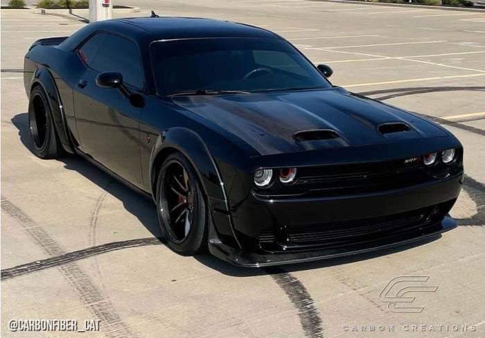 Dodge Challenger Redeye Look Carbon Fiber Creations Body Kit- Hood 115257 thumbnail 3