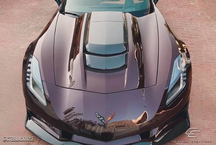 Chevrolet Corvette ZR1 Look Carbon Fiber Creations Body Kit- Hood 115300 thumbnail 2