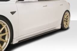 Tesla Model 3 GT Concept Duraflex Side Skirts Body Kit!!! 115469