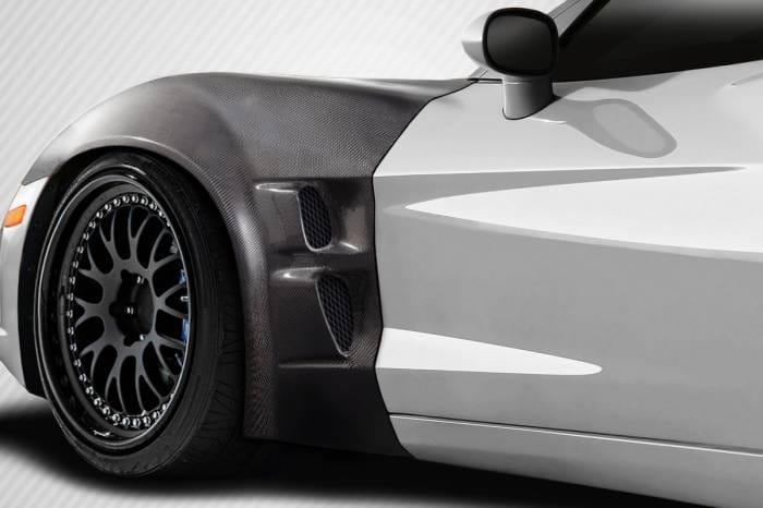 Chevrolet Corvette ZR2 Carbon Fiber Body Kit- Front Fenders 115499 thumbnail 2