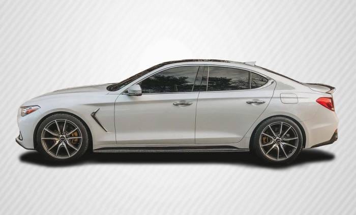 Genesis G70 MSR Carbon Fiber Creations Side Skirts Body Kit 116270 thumbnail 2