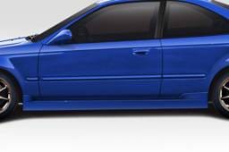 Honda Civic 2DR C Speed Duraflex Side Skirts Body Kit 116057