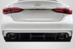 Infiniti Q50 SRK Carbon Fiber Creations Rear Diffuser Lip Body Kit 116338