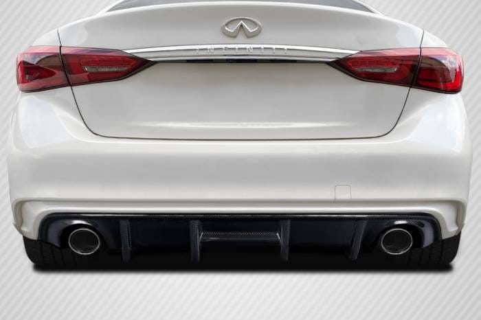 Infiniti Q50 SRK Carbon Fiber Creations Rear Diffuser Lip Body Kit 116338