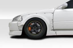 Honda Civic HB MMR Duraflex Front Fender Flares 116512