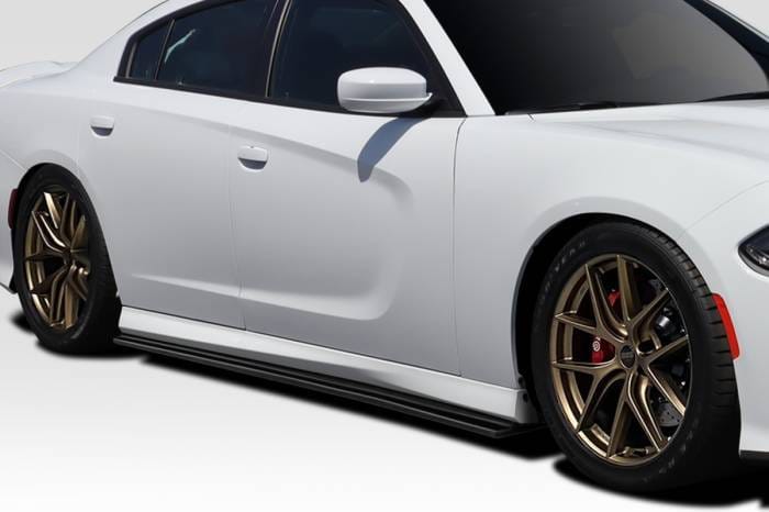 Dodge Charger 4DR R Spec Duraflex Side Skirts Body Kit 116856 thumbnail 2