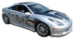 Toyota Celica Duraflex Type K Side Skirts Rocker Panels - 2 Piece - 100191
