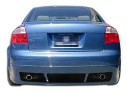 Audi A4 Duraflex R-1 Rear Lip Under Spoiler Air Dam - 1 Piece - 100289