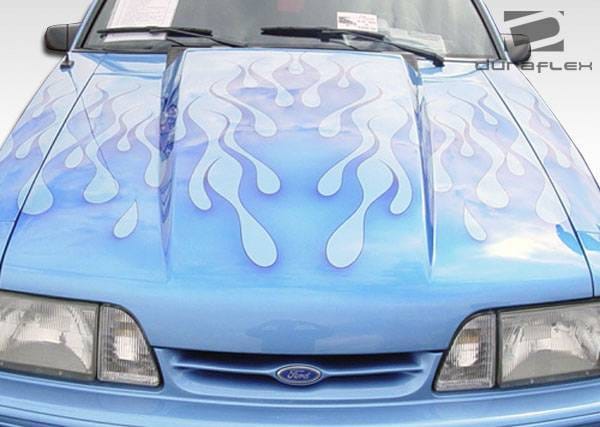 Ford Mustang Duraflex Cowl Hood - 1 Piece - 103014 thumbnail 3