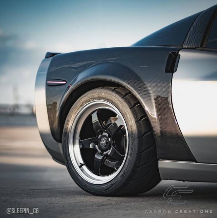 Chevrolet Corvette Carbon Creations ZR Edition Rear Fenders - 2 Piece - 105776 thumbnail 2
