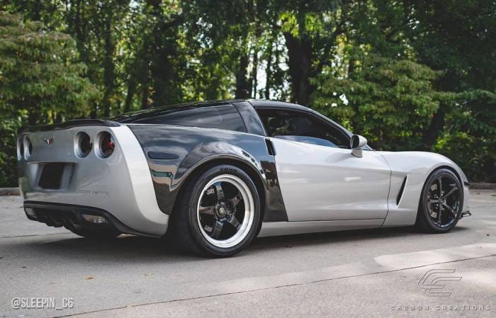 Chevrolet Corvette Carbon Creations ZR Edition Rear Fenders - 2 Piece - 105776 thumbnail 4