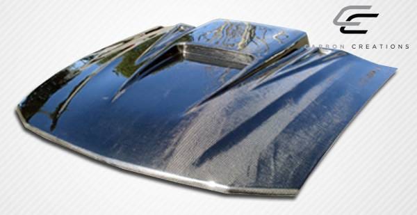 Ford Mustang Carbon Creations Spyder3 Hood - 1 Piece - 104171 thumbnail 6