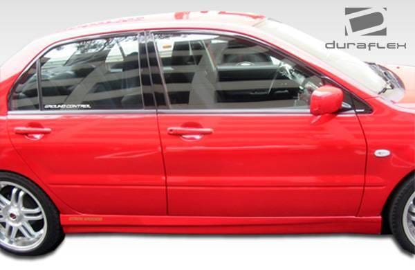 Mitsubishi Lancer Duraflex Walker Side Skirts Rocker Panels - 2 Piece - 100372 thumbnail 6