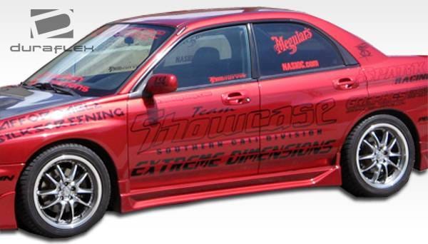Subaru WRX Duraflex C-1 Side Skirts Rocker Panels - 2 Piece - 100395 thumbnail 2