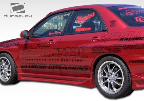Subaru WRX Duraflex C-1 Side Skirts Rocker Panels - 2 Piece - 100395 thumbnail 3