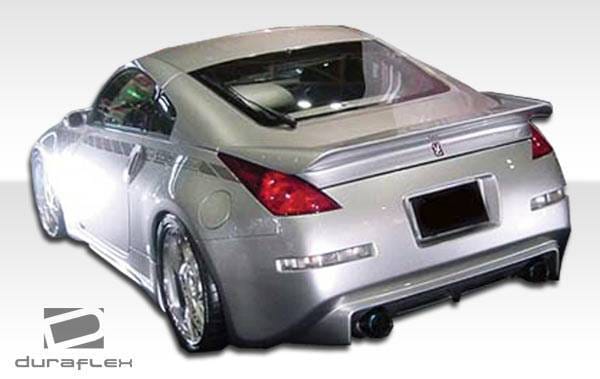 Nissan 350Z Duraflex Vader 2 Wing Trunk Lid Spoiler - 1 Piece - 100505 thumbnail 3