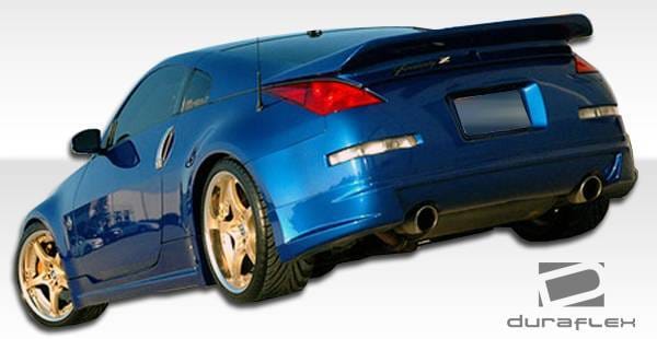 Nissan 350Z Duraflex Vader 2 Wing Trunk Lid Spoiler - 1 Piece - 100505 thumbnail 7