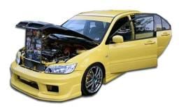Mitsubishi Lancer Duraflex K-1 Front Bumper Cover - 1 Piece - 100366