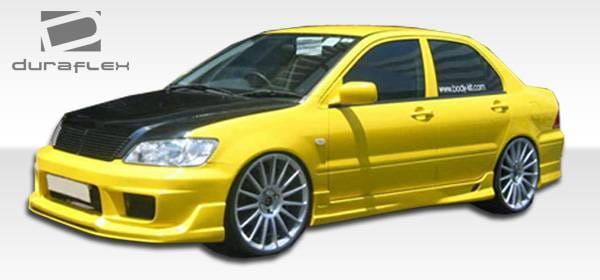 Mitsubishi Lancer Duraflex K-1 Front Bumper Cover - 1 Piece - 100366 thumbnail 4