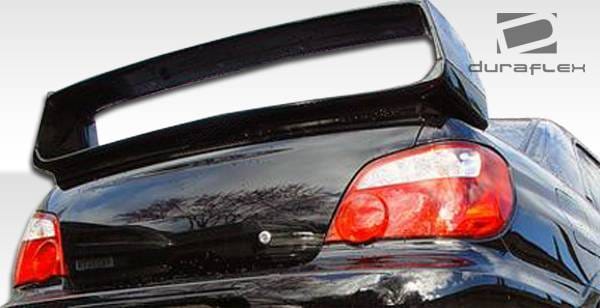 Subaru WRX Duraflex STI Look Wing Trunk Lid Spoiler - 1 Piece - 100601 thumbnail 3