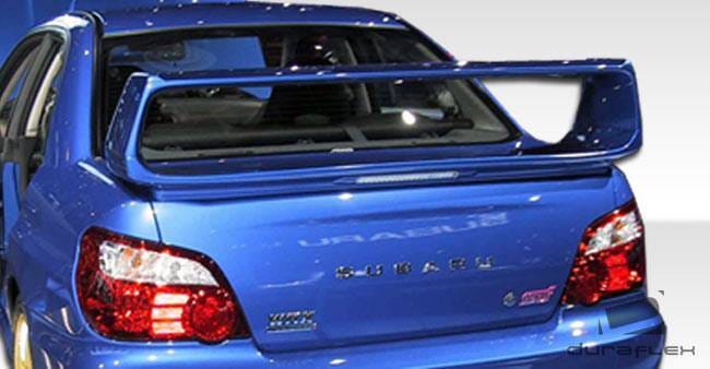 Subaru WRX Duraflex STI Look Wing Trunk Lid Spoiler - 1 Piece - 100601 thumbnail 7