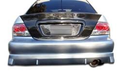 Mitsubishi Lancer Duraflex Walker Rear Bumper Cover - 1 Piece - 100576