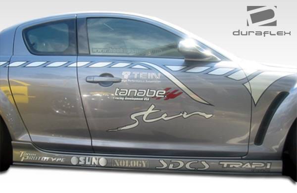 Mazda RX-8 Duraflex M-1 Speed Side Skirts Rocker Panels - 2 Piece - 100584 thumbnail 5