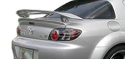 Mazda RX-8 Duraflex M-1 Speed Wing Trunk Lid Spoiler - 3 Piece - 100585