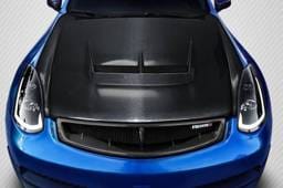 Infiniti G35 2DR Carbon Creations Type J Hood - 1 Piece - 103126