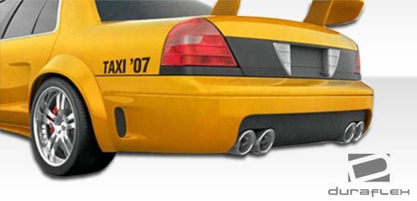 Ford Crown Victoria Duraflex GT Concept Rear Bumper Cover - 1 Piece - 103534 thumbnail 2