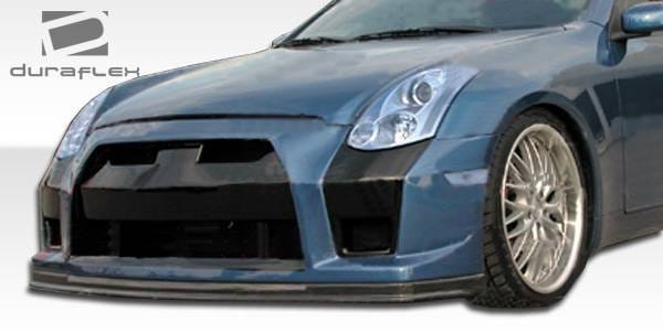 Infiniti G35 2DR Duraflex GT-R Front Bumper Cover - 1 Piece - 104358 thumbnail 7