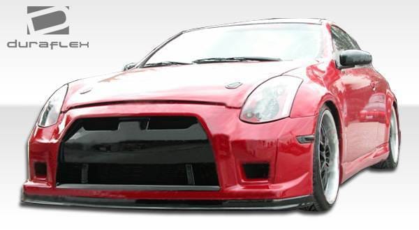 Infiniti G35 2DR Duraflex GT-R Front Bumper Cover - 1 Piece - 104358 thumbnail 8