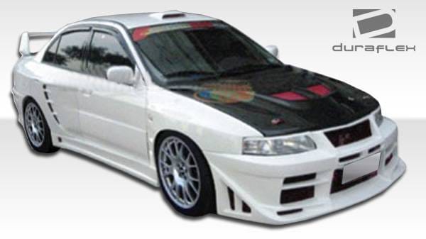 Mitsubishi Mirage 4DR Duraflex GT500 Wide Body Rear Fender Flares - 2 Piece - 104465 thumbnail 2