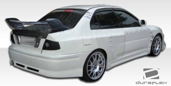 Mitsubishi Mirage 4DR Duraflex GT500 Wide Body Rear Fender Flares - 2 Piece - 104465 thumbnail 3