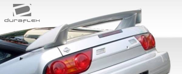Nissan 240SX HB Duraflex Type X Wing Trunk Lid Spoiler - 1 Piece - 104226 thumbnail 6