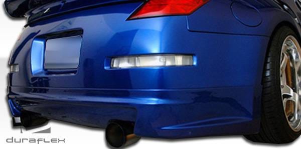 Nissan 350Z Duraflex AM-S Rear Lip Under Spoiler Air Dam - 1 Piece - 104986 thumbnail 2