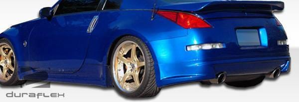Nissan 350Z Duraflex AM-S Rear Lip Under Spoiler Air Dam - 1 Piece - 104986 thumbnail 3