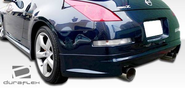 Nissan 350Z Duraflex AM-S Rear Lip Under Spoiler Air Dam - 1 Piece - 104986 thumbnail 4