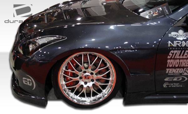 Infiniti G37 Duraflex GT Concept Fenders - 2 Piece - 104678 thumbnail 7