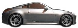 Nissan 350Z Duraflex V-Speed Side Skirts Rocker Panels - 2 Piece - 105647